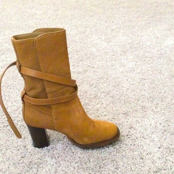 Tory Burch Tan Ankle Boots - Picture 3 of 7